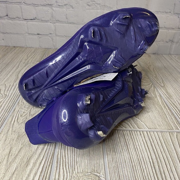Adidas Adizero Afterburner 8 Metal Baseball Cleats Men’s 13.5 Purple New - Picture 7 of 7